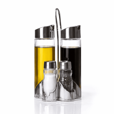 Set huile & vinaigre en verre